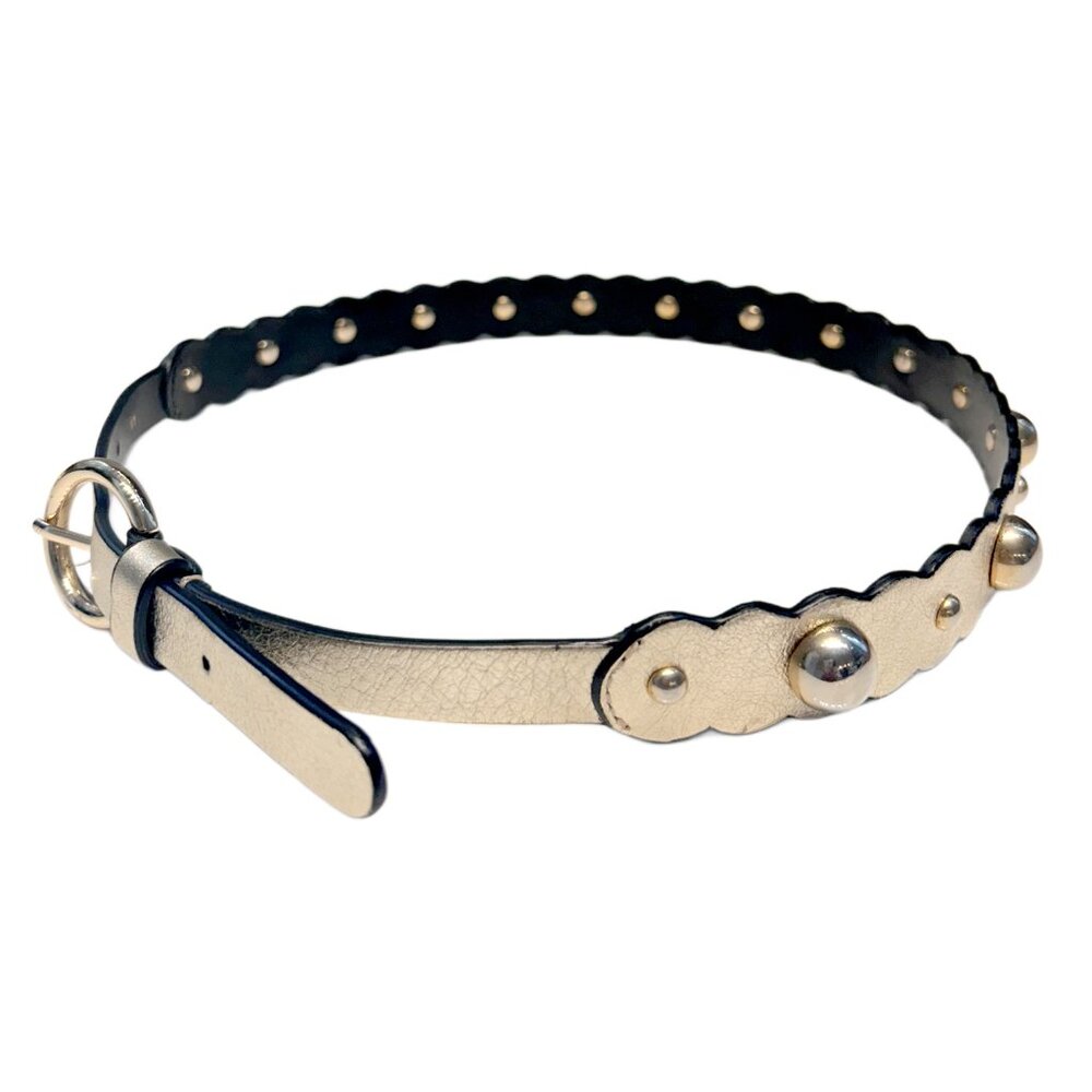 SANDRO Leather belt, size T1 - Picture 3 of 5